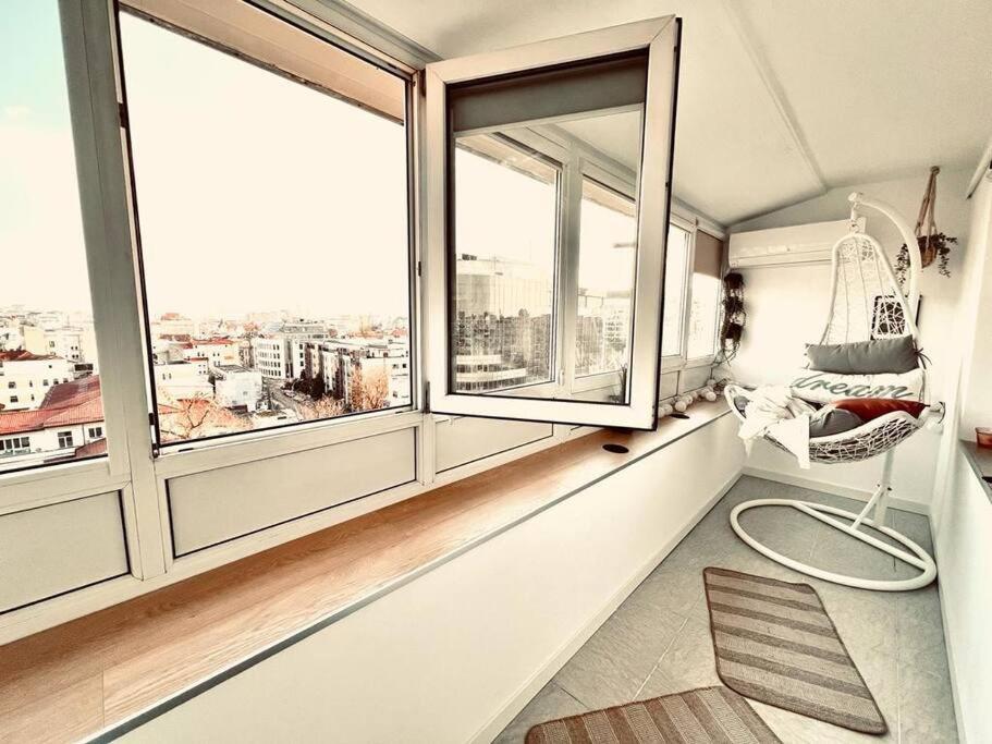דירות City View Studio In The Heart Of בוקרשט מראה חיצוני תמונה